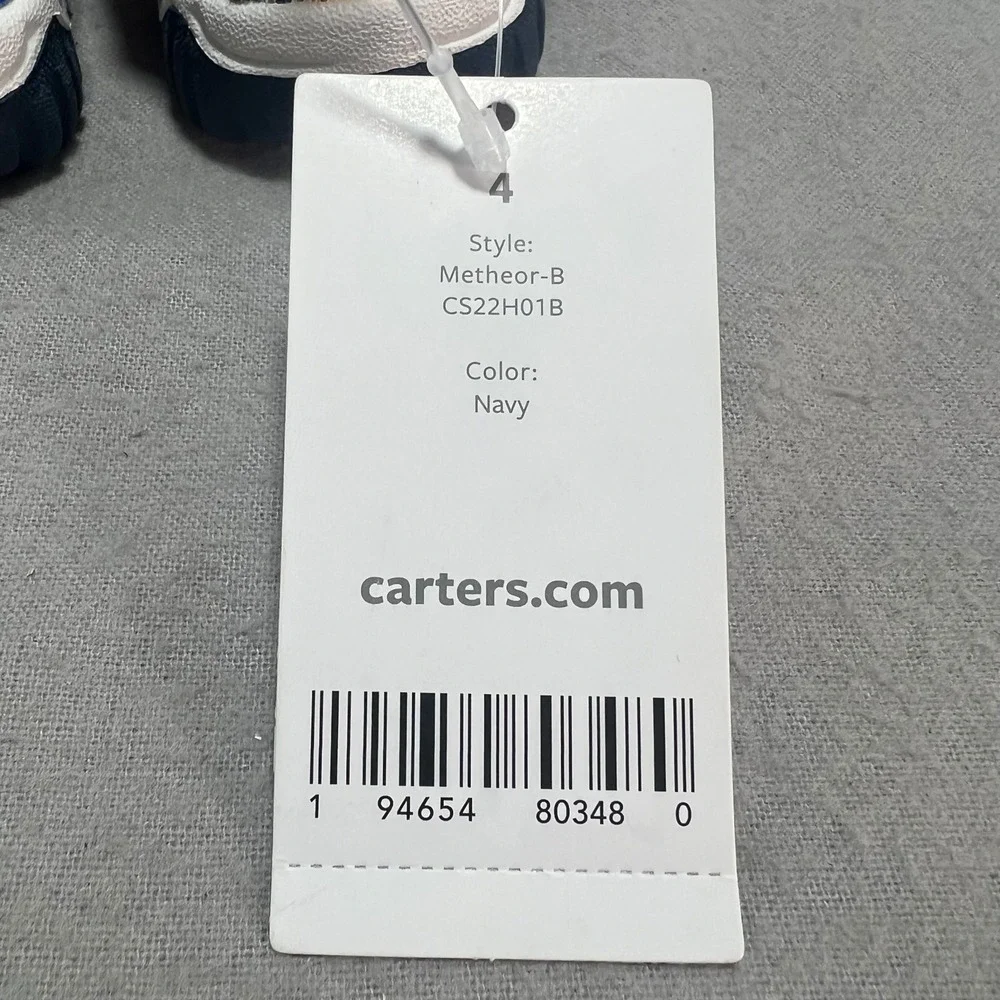 Carter's Metheor Toddler Sneaker Sandals Navy Blue Orange by Athletic Outdoor 4M